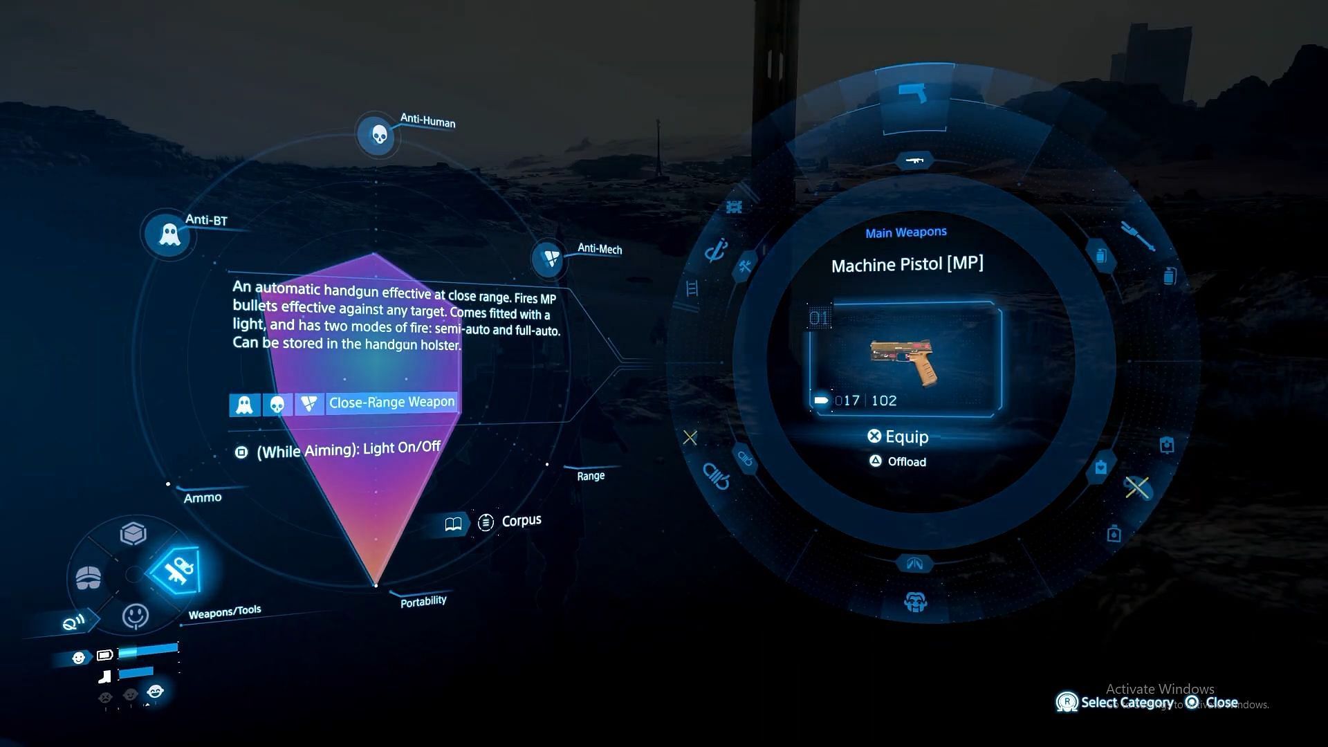 A gun with MP Bullets (Image via Sony || YouTube/@Gamers Heroes)